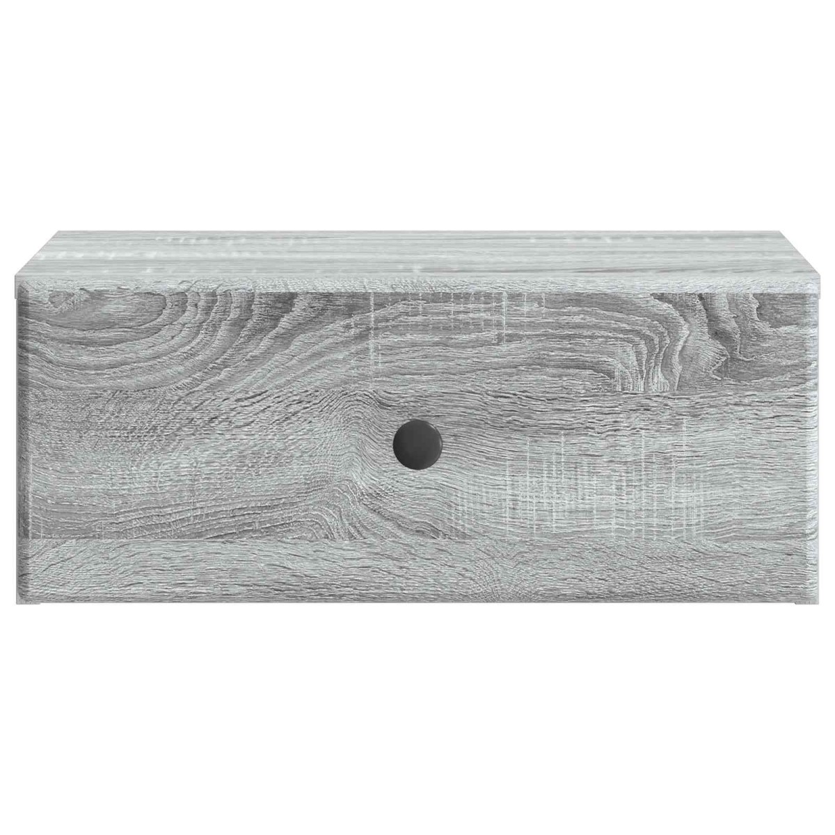 vidaXL Τοίχου Κρεμαστό Κομοδίνο 2 τμχ. Γκρι Sonoma 49 x 34,5 x 20 εκ.
