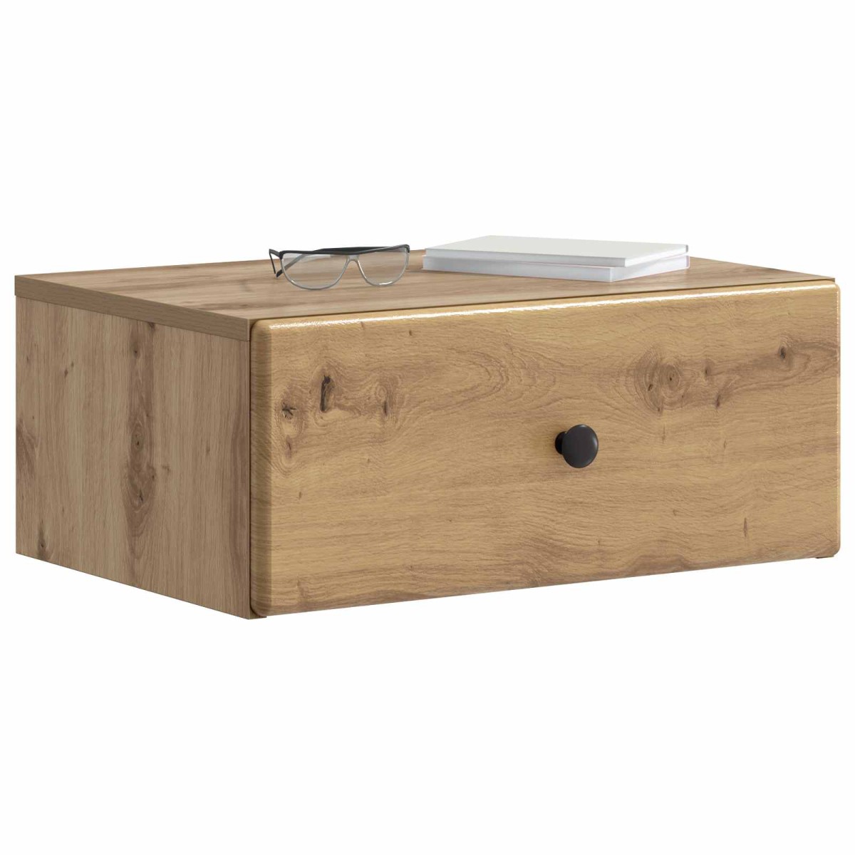 vidaXL Τοίχου Κρεμαστό Κομοδίνο Artisan Δρυς 49 x 34,5 x 20 εκ.
