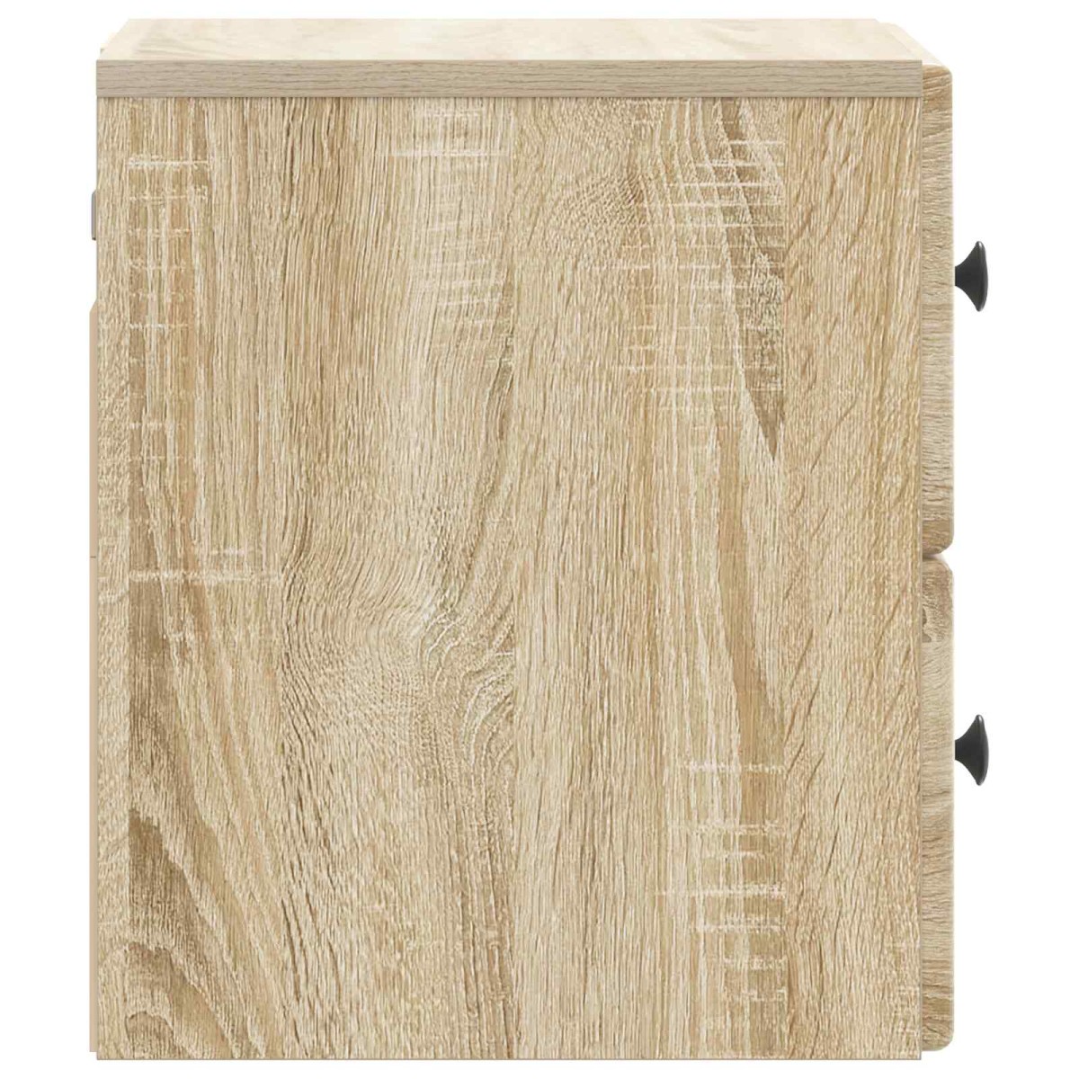 vidaXL Τοίχου Κρεμαστό Κομοδίνο Sonoma Δρυς 34,5 x 33 x 40 εκ