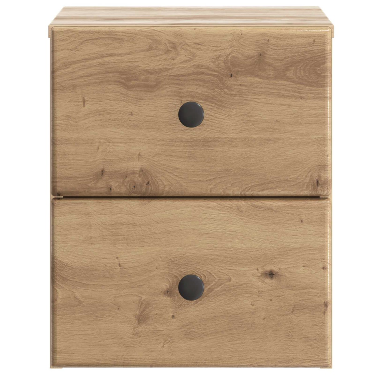 vidaXL Τοίχου Κρεμαστό Κομοδίνο Artisan Δρυς 34,5 x 33 x 40 εκ