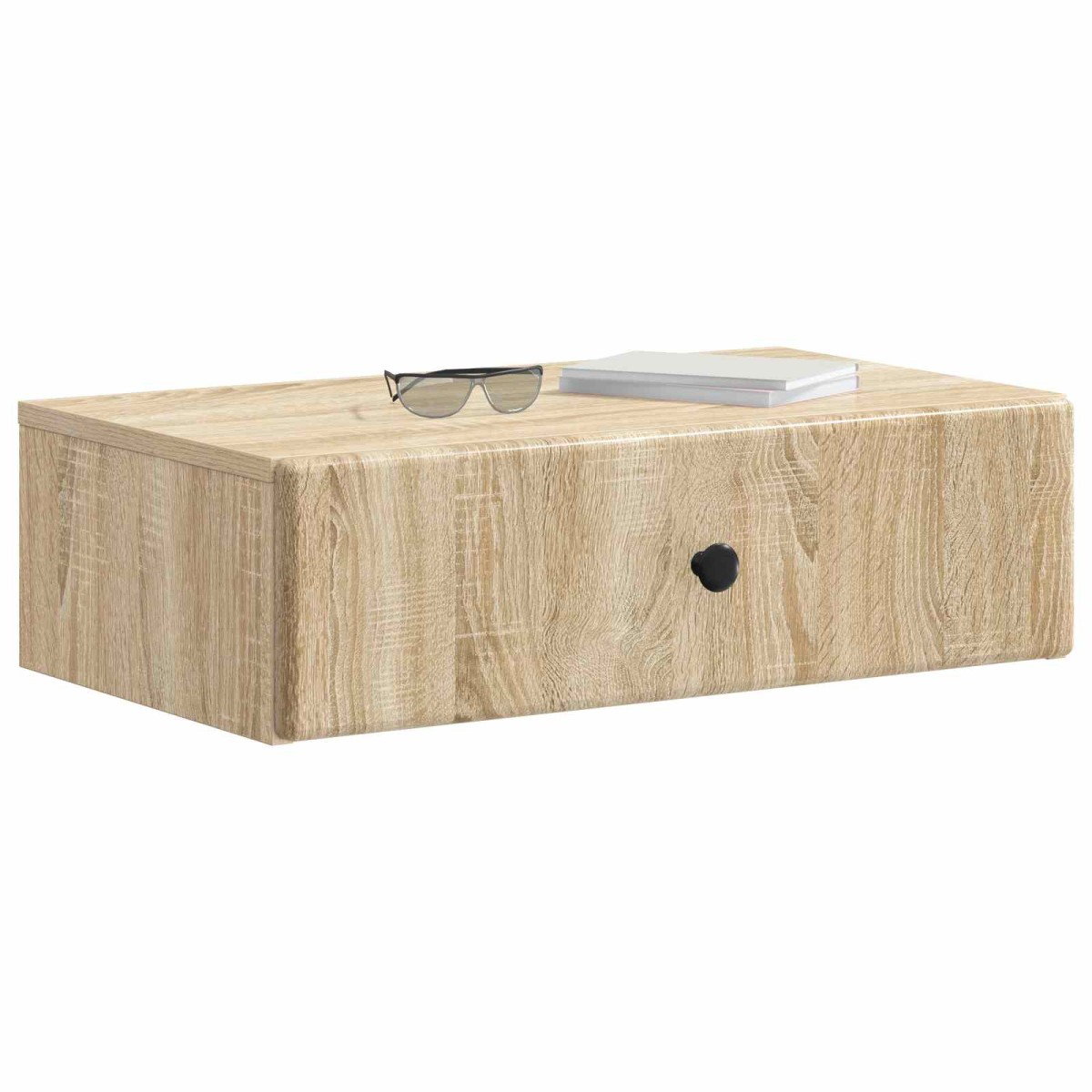 vidaXL Τραπεζάκι Τοίχου Sonoma Δρυς 59 x 34,5 x 17 εκ.