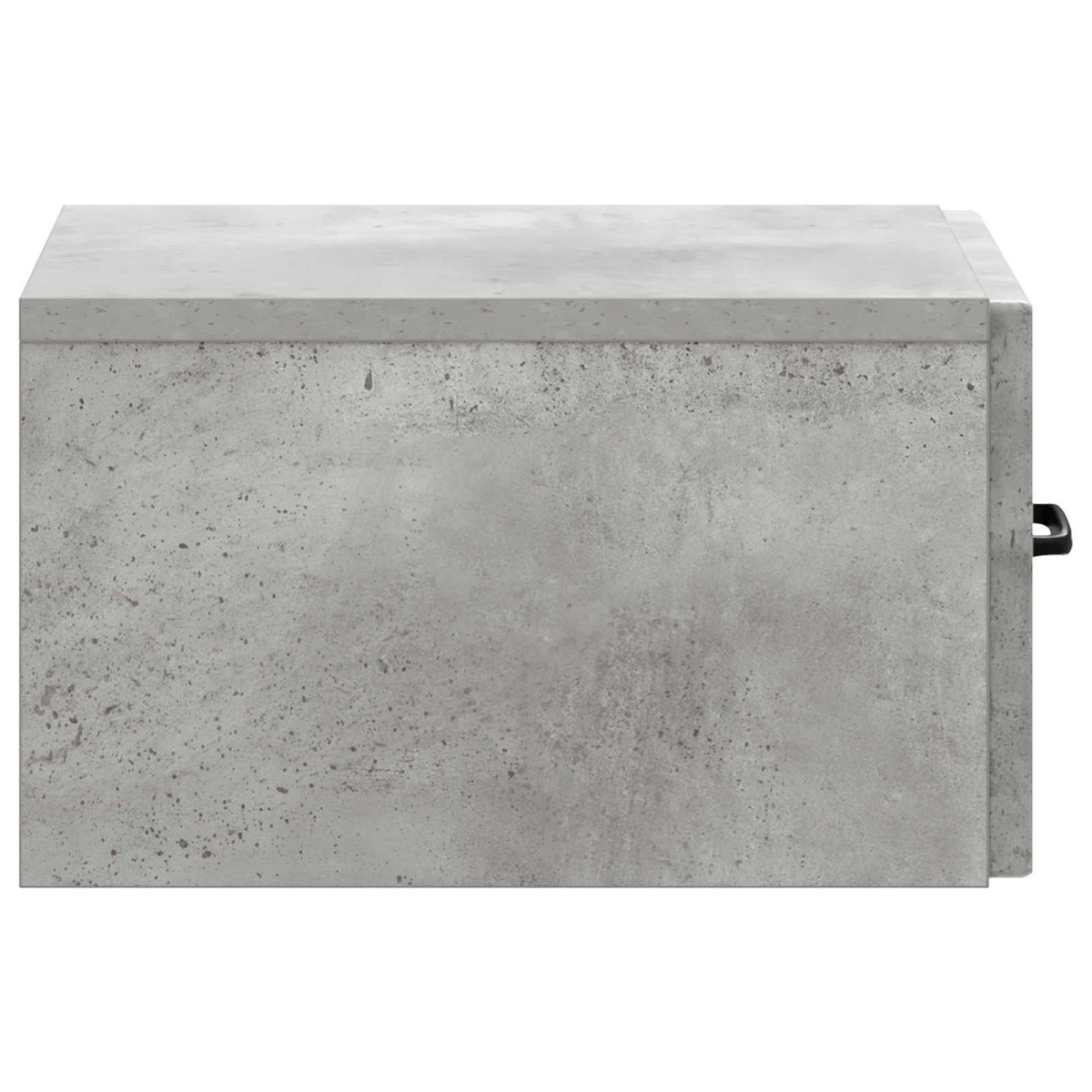 vidaXL Τραπεζάκι Τοίχου Γκρι Σκυροδέματος 59 x 34,5 x 17 εκ.