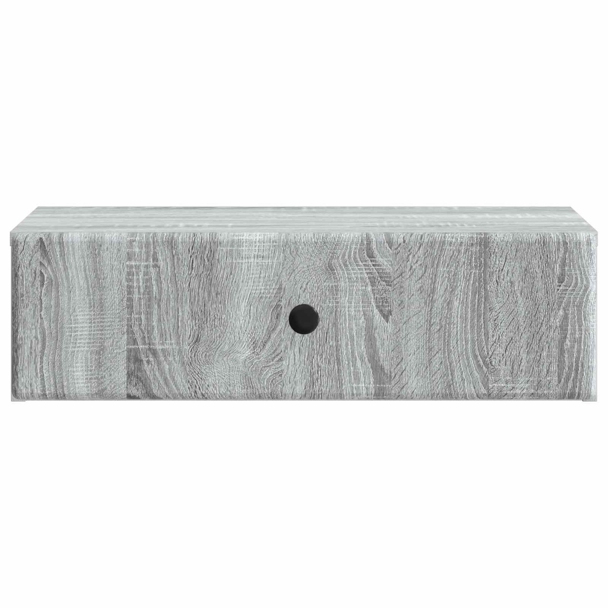vidaXL Τραπεζάκι Τοίχου Γκρι Sonoma 59 x 34,5 x 17 εκ.