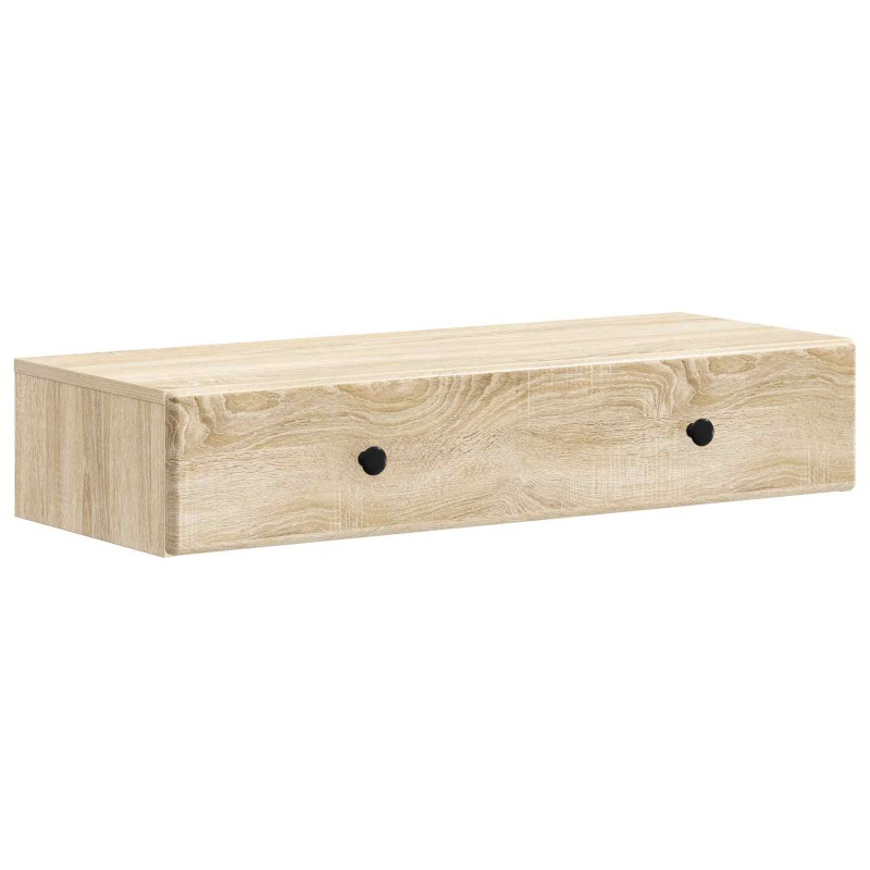 vidaXL Τραπεζάκι Τοίχου Sonoma Δρυς 87,5 x 34,5 x 17 εκ.