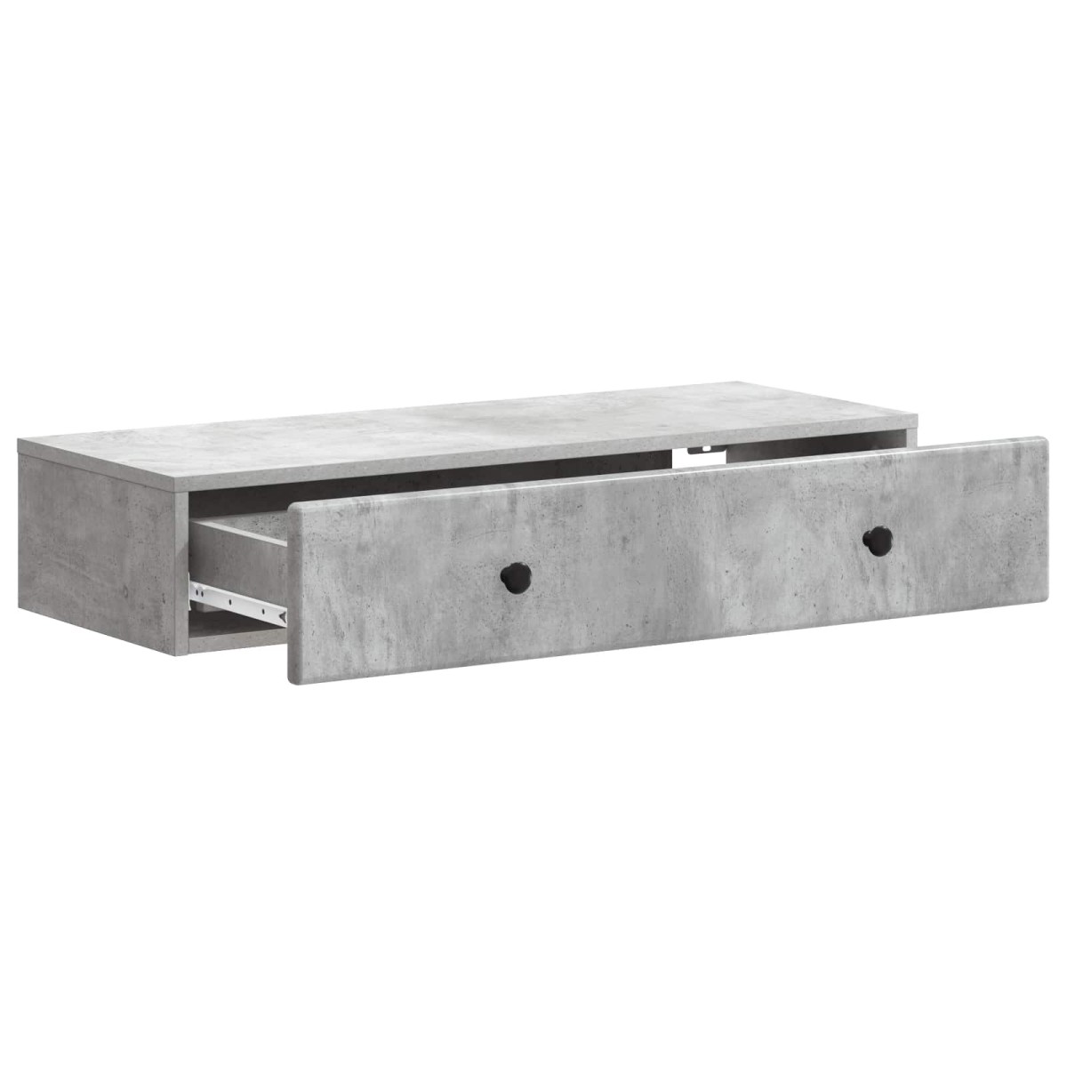 vidaXL Τραπεζάκι Τοίχου Γκρι Σκυροδέματος 87,5 x 34,5 x 17 εκ.