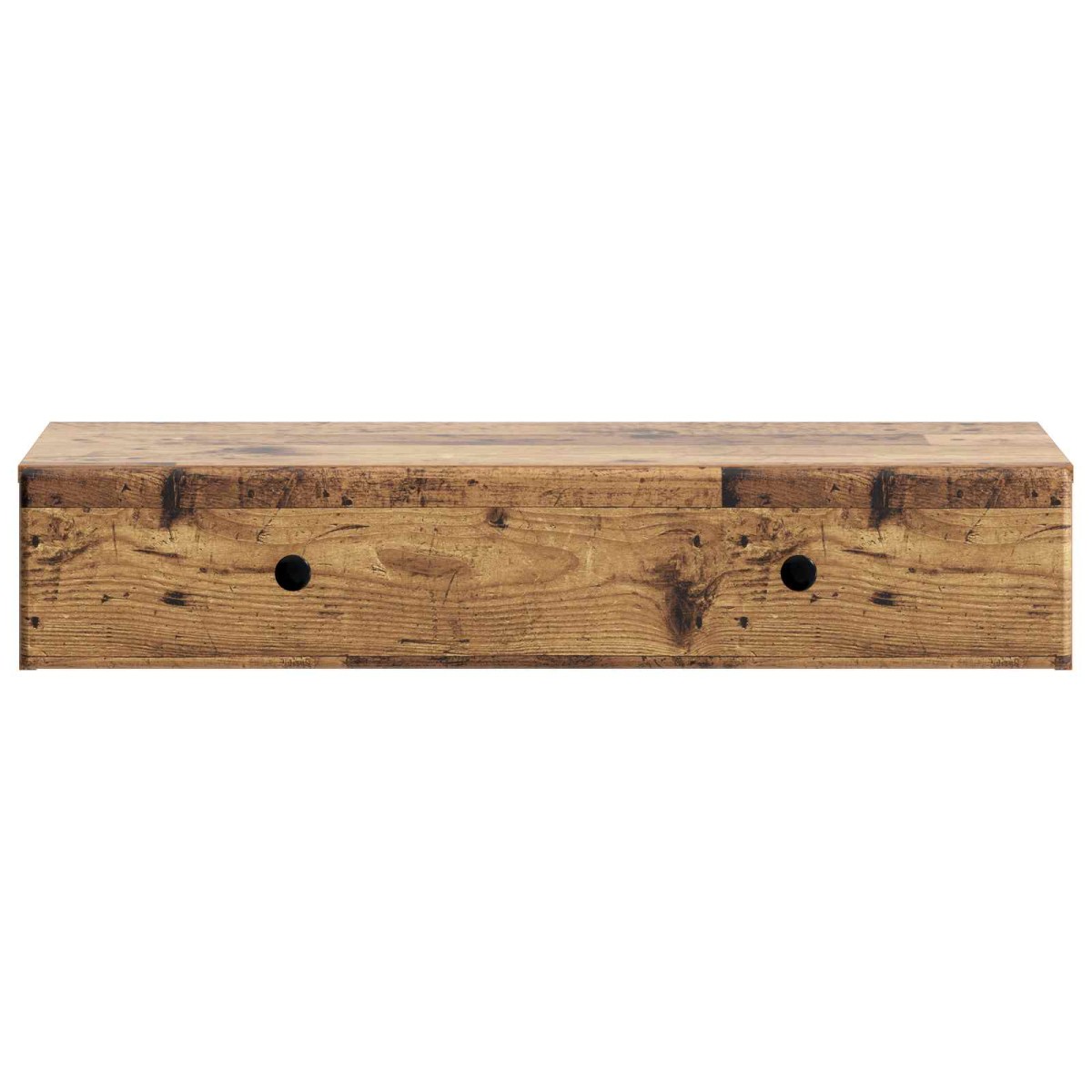 vidaXL Τραπεζάκι Τοίχου Παλαιωμένο ξύλο 87,5 x 34,5 x 17 εκ.