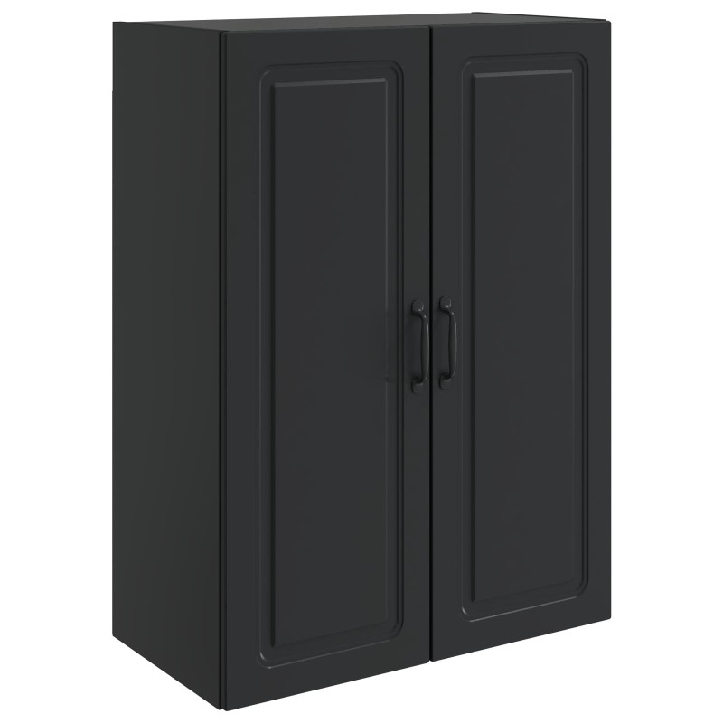 vidaXL Τοίχου Ντουλάπα Μαύρο 66 x 34,5 x 90 εκ Επεξεργασμένο Ξύλο