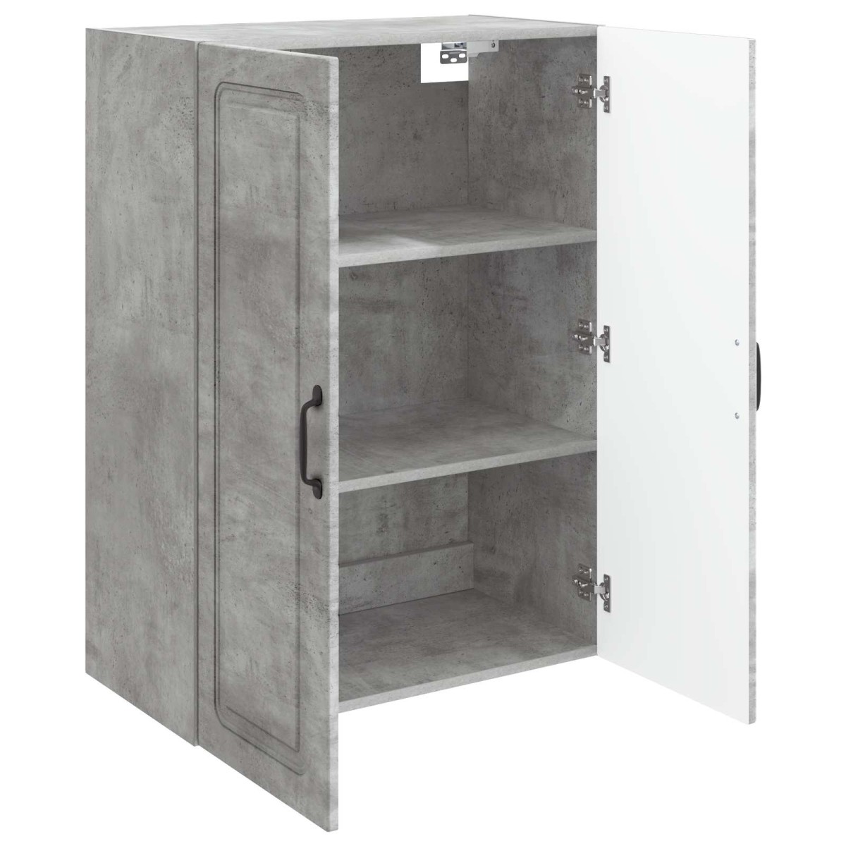 vidaXL Τοίχου Ντουλάπα Γκρι Σκυροδέματος 66 x 34,5 x 90 εκ