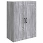 vidaXL Τοίχου Ντουλάπα Γκρι Sonoma 66 x 34,5 x 90 εκ