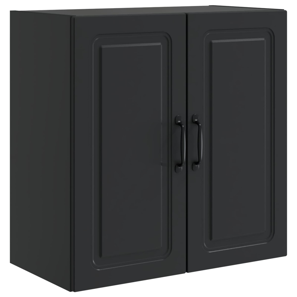 vidaXL Τοίχου Ντουλάπα Μαύρο 59 x 31 x 60 εκ Επεξεργασμένο Ξύλο