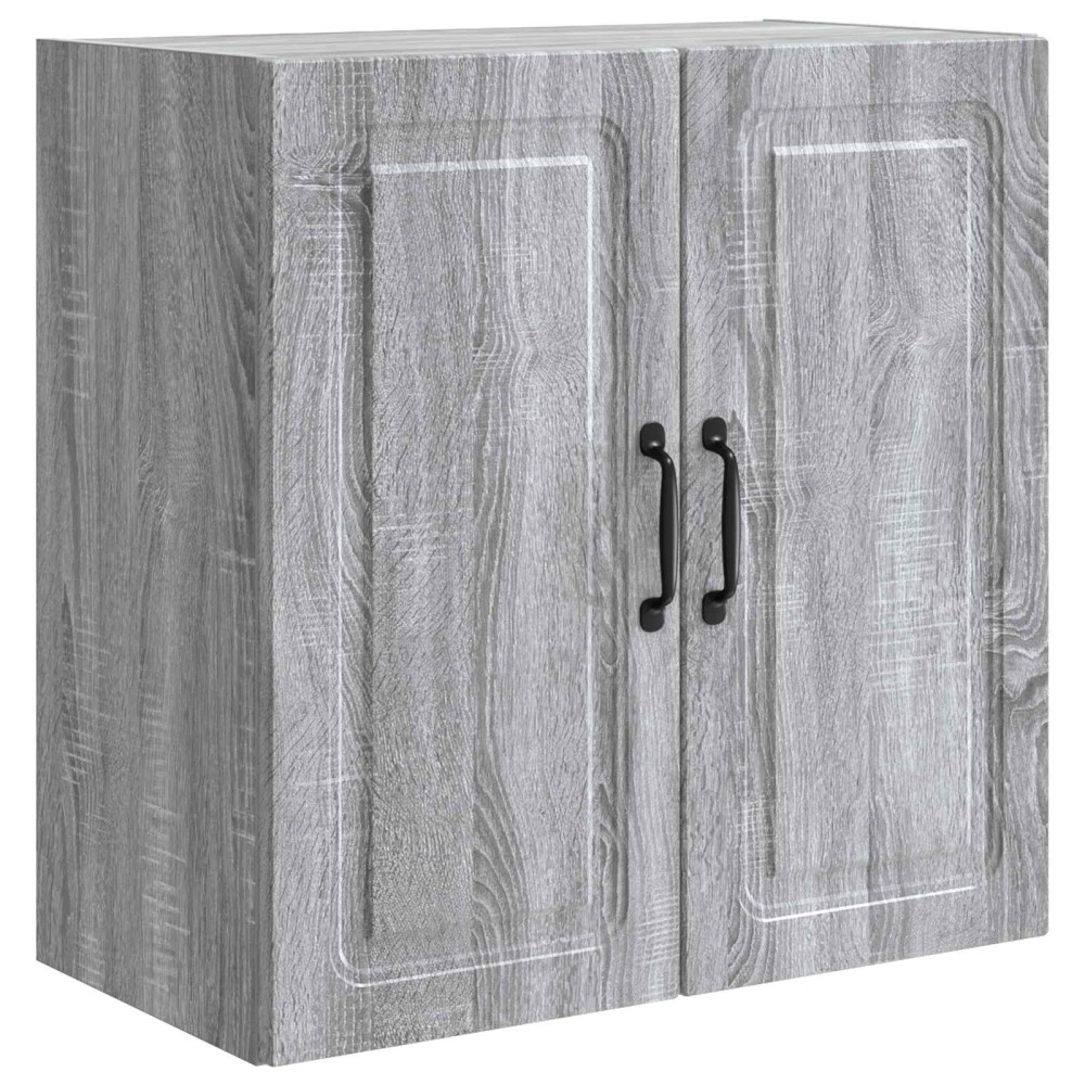 vidaXL Τοίχου Ντουλάπα Γκρι Sonoma 59 x 31 x 60 εκ Επεξεργασμένο Ξύλο