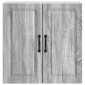 vidaXL Τοίχου Ντουλάπα Γκρι Sonoma 59 x 31 x 60 εκ Επεξεργασμένο Ξύλο