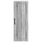 vidaXL Τοίχου Ντουλάπα Γκρι Sonoma 33 x 34,5 x 90 εκ