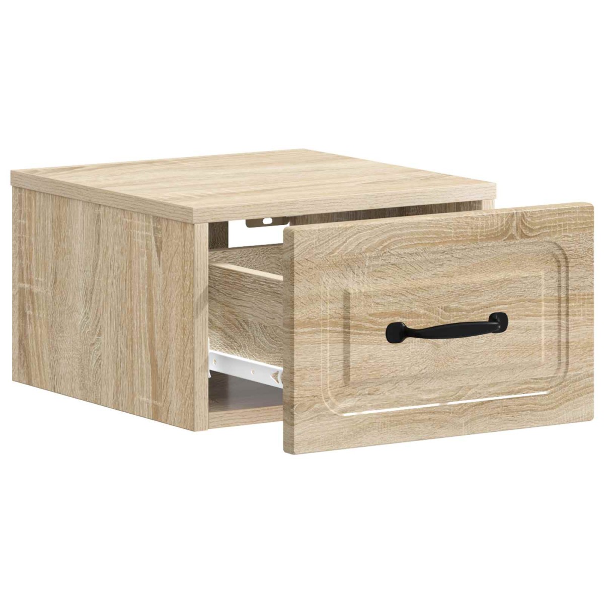 vidaXL Τοίχου Κρεμαστό Κομοδίνο 2 τμχ. Sonoma Δρυς 34,5 x 33 x 20 εκ.