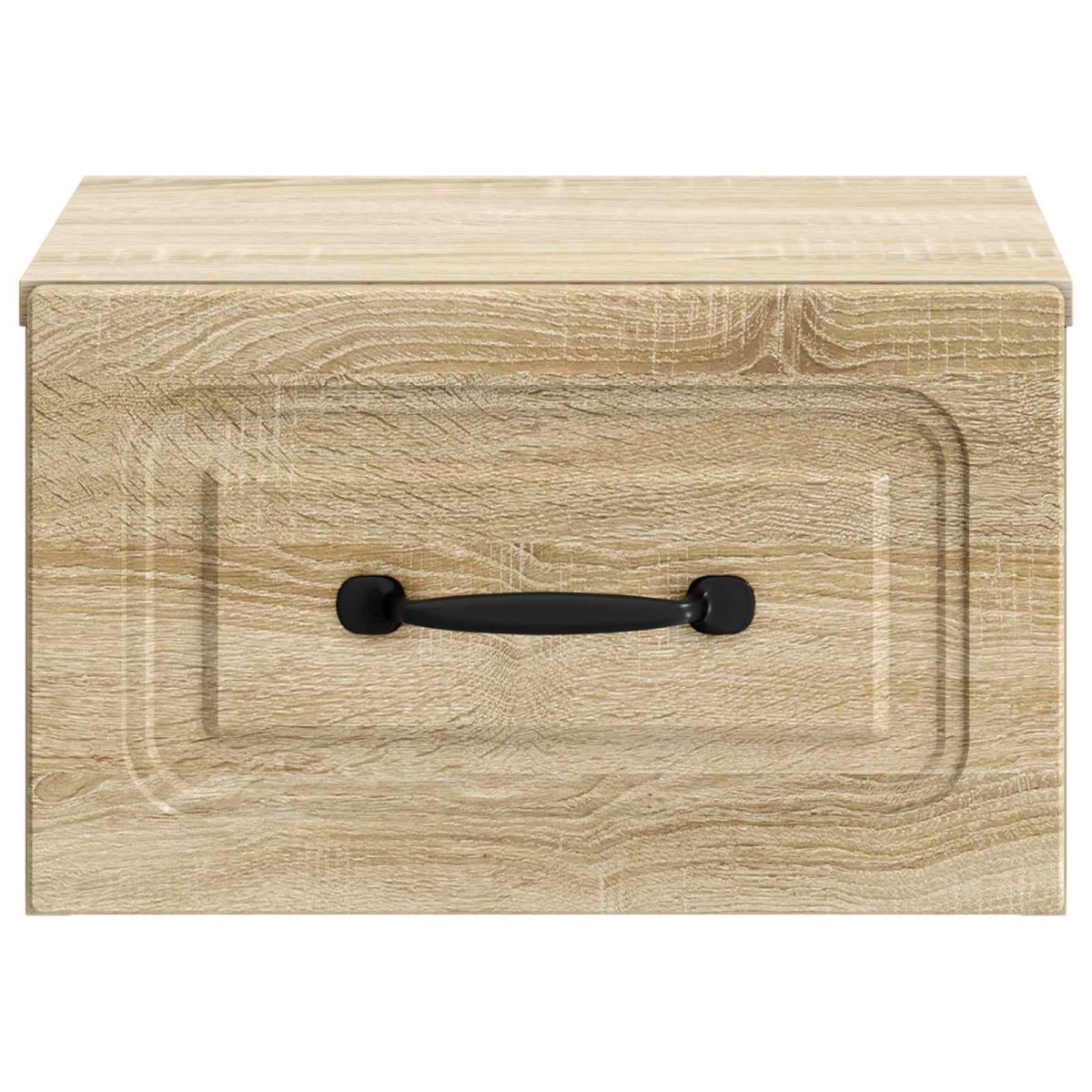 vidaXL Τοίχου Κρεμαστό Κομοδίνο 2 τμχ. Sonoma Δρυς 34,5 x 33 x 20 εκ.