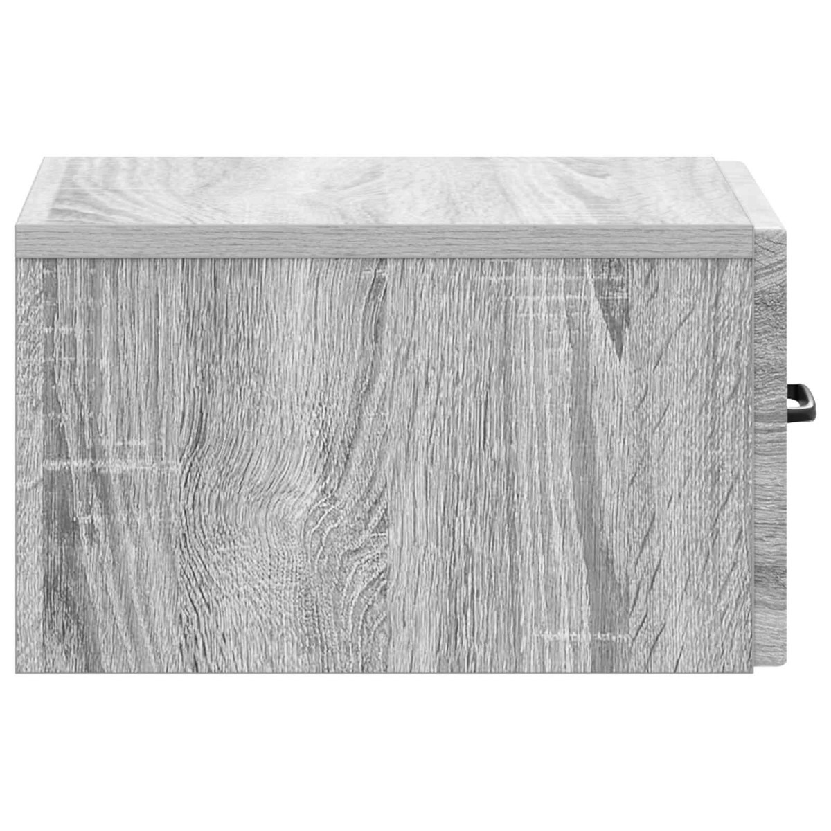 vidaXL Τοίχου Κρεμαστό Κομοδίνο Γκρι Sonoma 34,5 x 33 x 20 εκ.