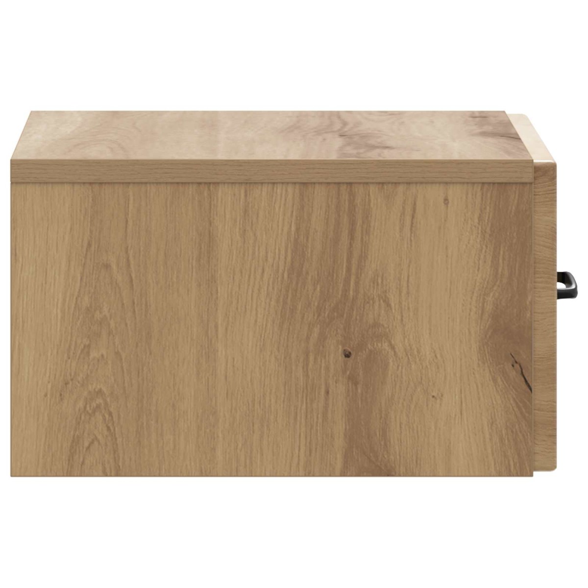 vidaXL Τοίχου Κρεμαστό Κομοδίνο Artisan Δρυς 34,5 x 33 x 20 εκ.