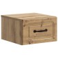 vidaXL Τοίχου Κρεμαστό Κομοδίνο 2 τμχ. Artisan Δρυς 34,5 x 33 x 20 εκ.