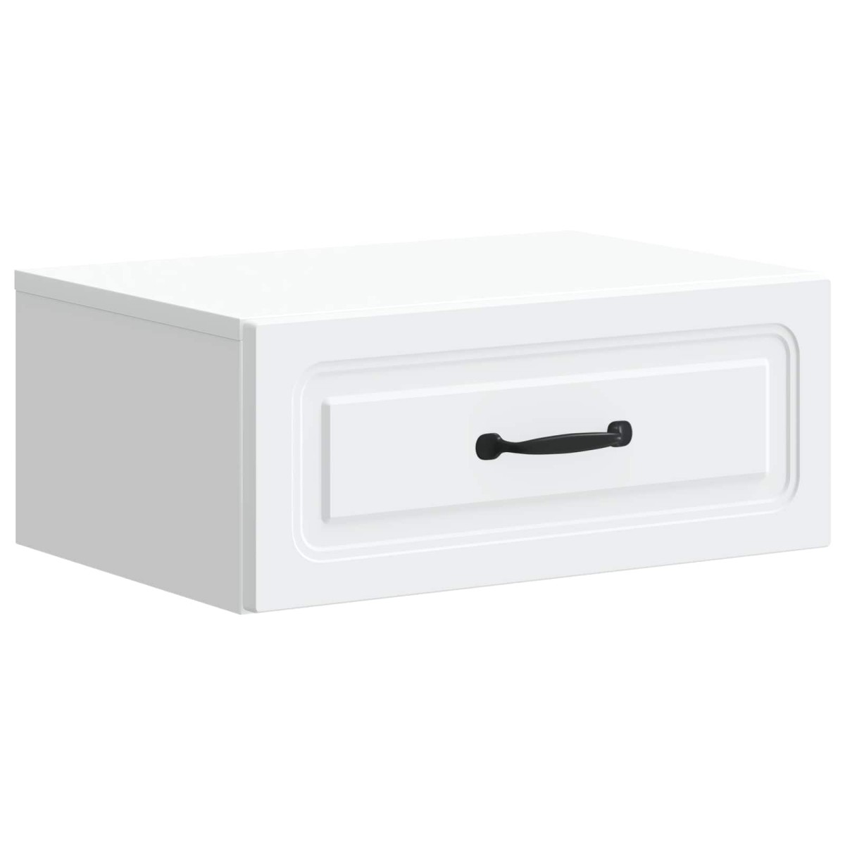 vidaXL Τοίχου Κρεμαστό Κομοδίνο 2 τεμ. Λευκό 49 x 34,5 x 20 εκ.