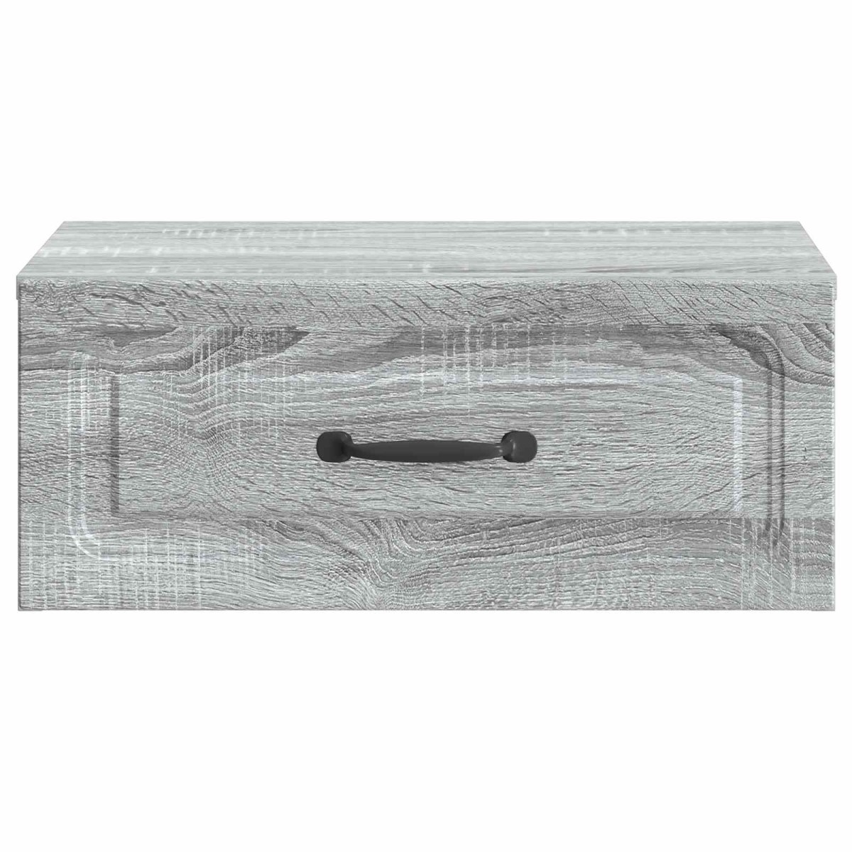 vidaXL Τοίχου Κρεμαστό Κομοδίνο Γκρι Sonoma 49 x 34,5 x 20 εκ.