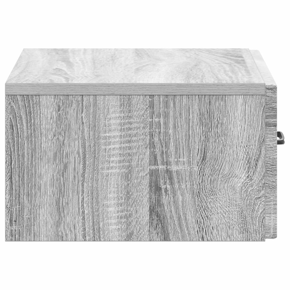 vidaXL Τοίχου Κρεμαστό Κομοδίνο Γκρι Sonoma 49 x 34,5 x 20 εκ.