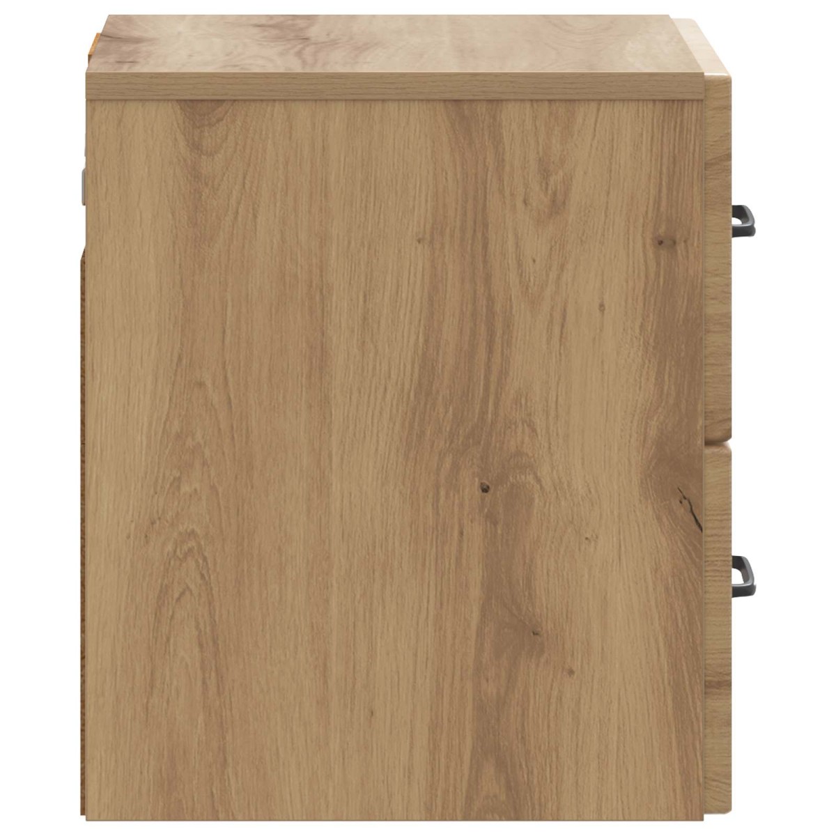 vidaXL Τοίχου Κρεμαστό Κομοδίνο Artisan Δρυς 34,5 x 33 x 40 εκ