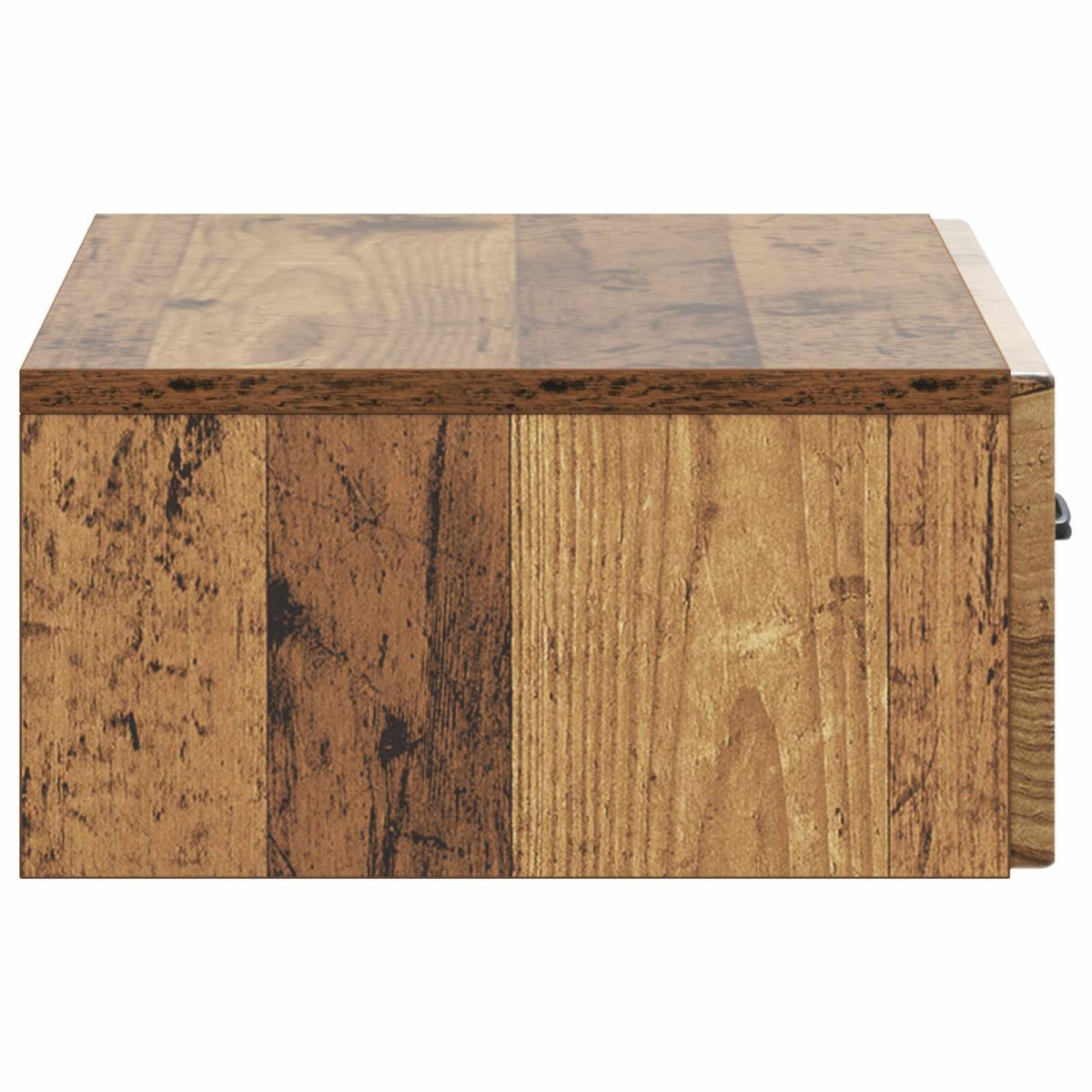 vidaXL Τραπεζάκι Τοίχου Παλαιωμένο ξύλο 59 x 34,5 x 17 εκ.