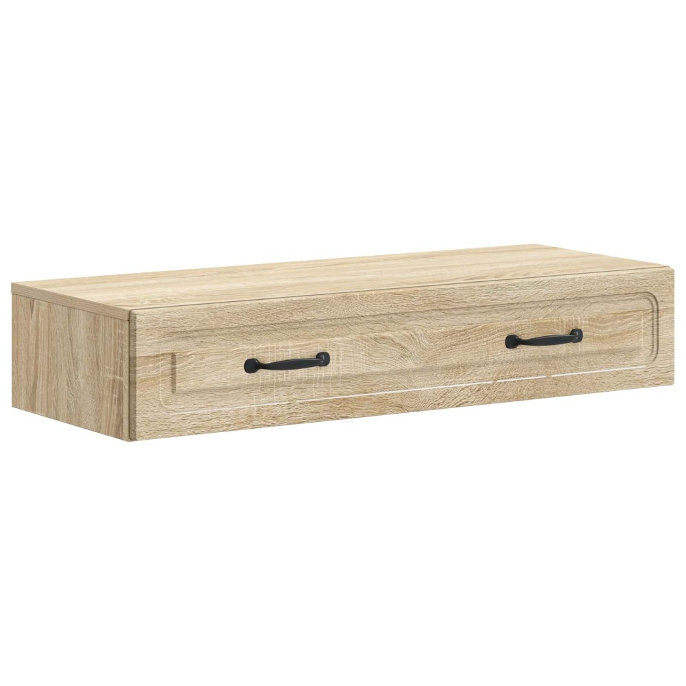 vidaXL Τραπεζάκι Τοίχου Sonoma Δρυς 87,5 x 34,5 x 17 εκ.