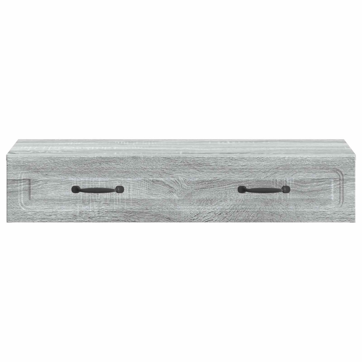 vidaXL Τραπεζάκι Τοίχου Γκρι Sonoma 87,5 x 34,5 x 17 εκ.
