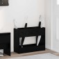 vidaXL Σχέδιο & βάση αποθήκευσης Μαύρη Οξυά 65 x 24 x 50 εκ
