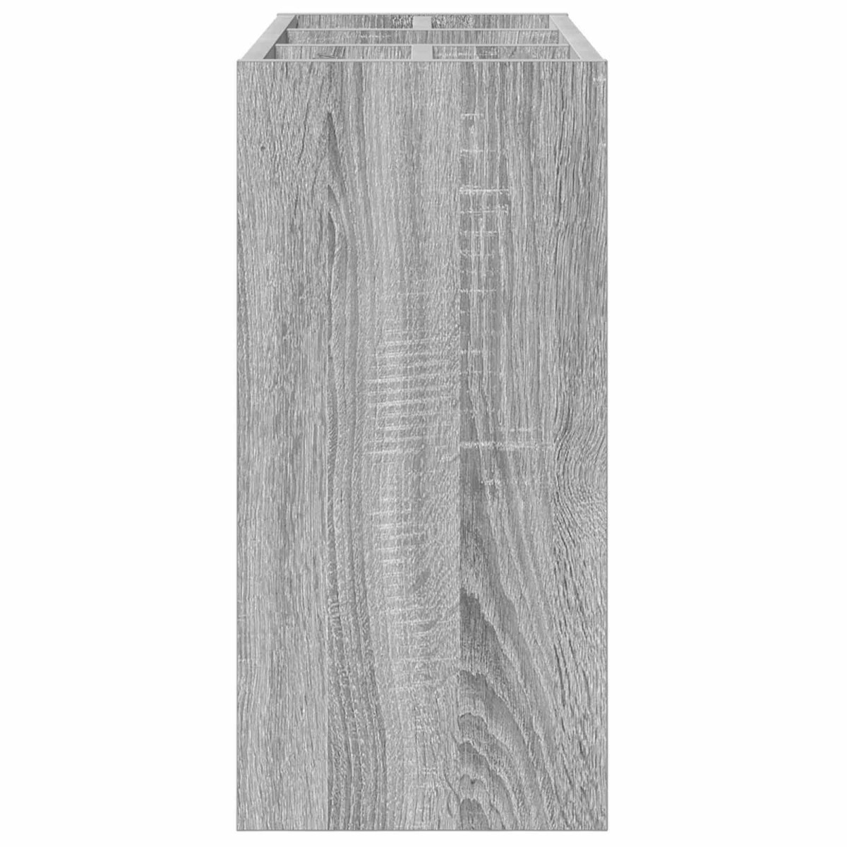 vidaXL Σχέδιο & βάση αποθήκευσης Γκρίζο Σονομα 65 x 24 x 50 εκ