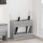 vidaXL Σχέδιο & βάση αποθήκευσης Γκρίζο Σονομα 65 x 24 x 50 εκ