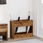 vidaXL Σχέδιο & βάση αποθήκευσης Παλιό ξύλο 65 x 24 x 50 εκ
