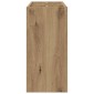 vidaXL Σχέδιο & βάση αποθήκευσης Artisan Oak 65 x 24 x 50 εκ