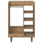 vidaXL Ντουλάπι Γκολφ με τροχούς Μονόχρωμο Artisan Oak 65 x 45 x 98 εκ