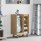 vidaXL Ντουλάπι Γκολφ με τροχούς Μονόχρωμο Artisan Oak 65 x 45 x 98 εκ