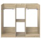 vidaXL Ντουλάπι Γκολφ Μονόχρωμο Δρύς Sonoma 102 x 45 x 85,5 εκ