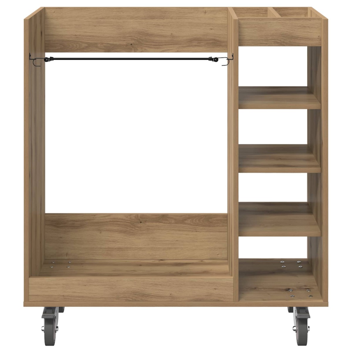vidaXL Ντουλάπι Γκολφ με τροχούς Μονόχρωμο Artisan Oak 90 x 45 x 98 εκ