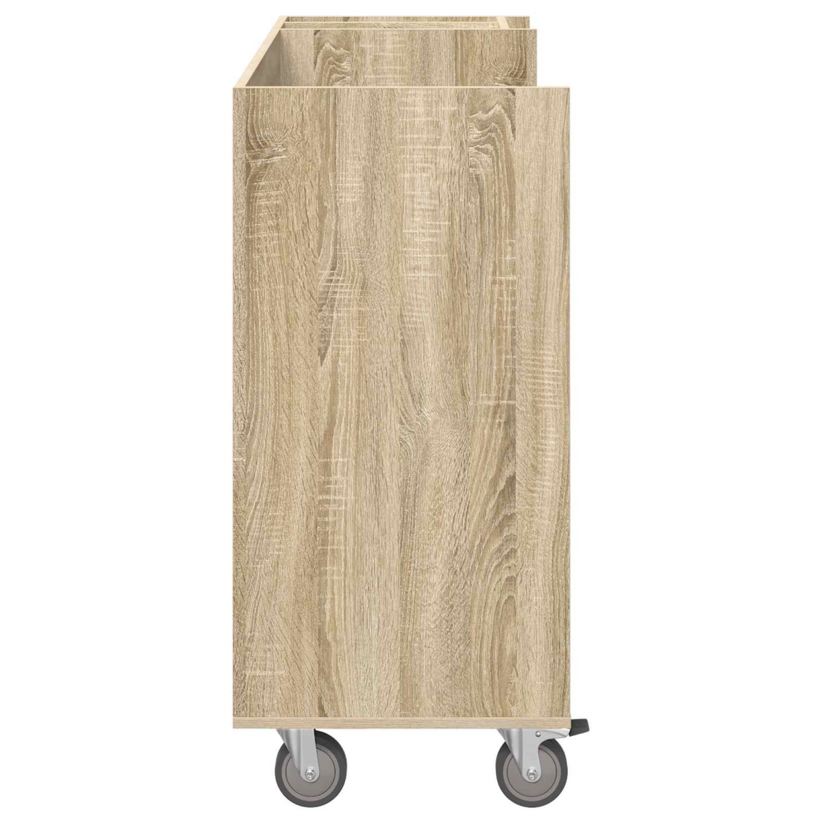 vidaXL Ντουλάπι Γκολφ με τροχούς Δρύς Sonoma 120 x 45 x 98 εκ