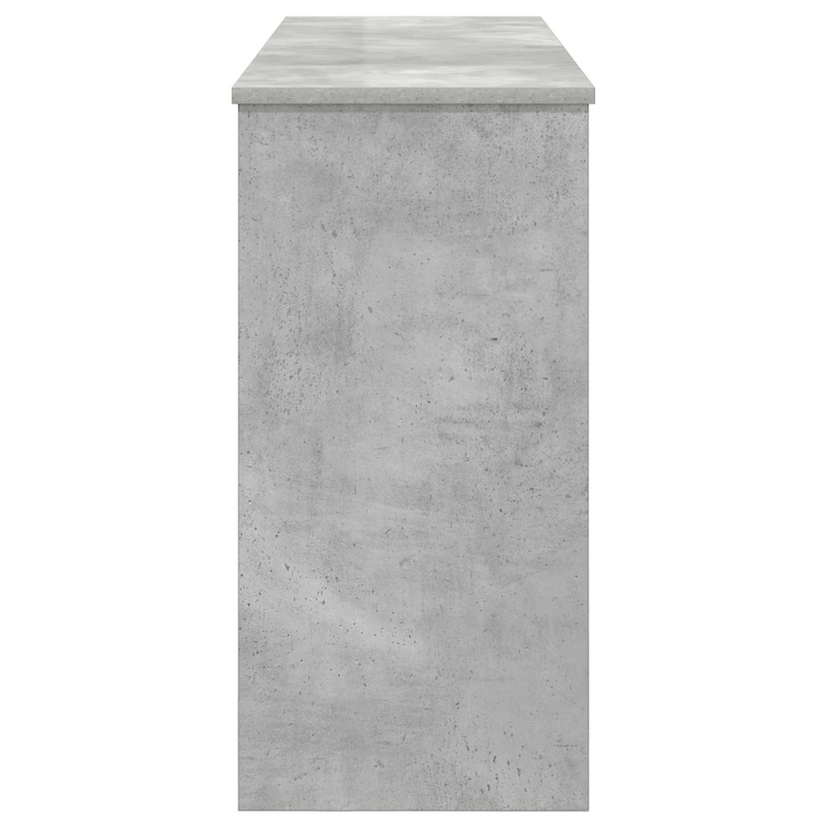 vidaXL Βάση Πληκτρολογίου Σκυρόδεμα Γκρι 120 x 32 x 64 εκ