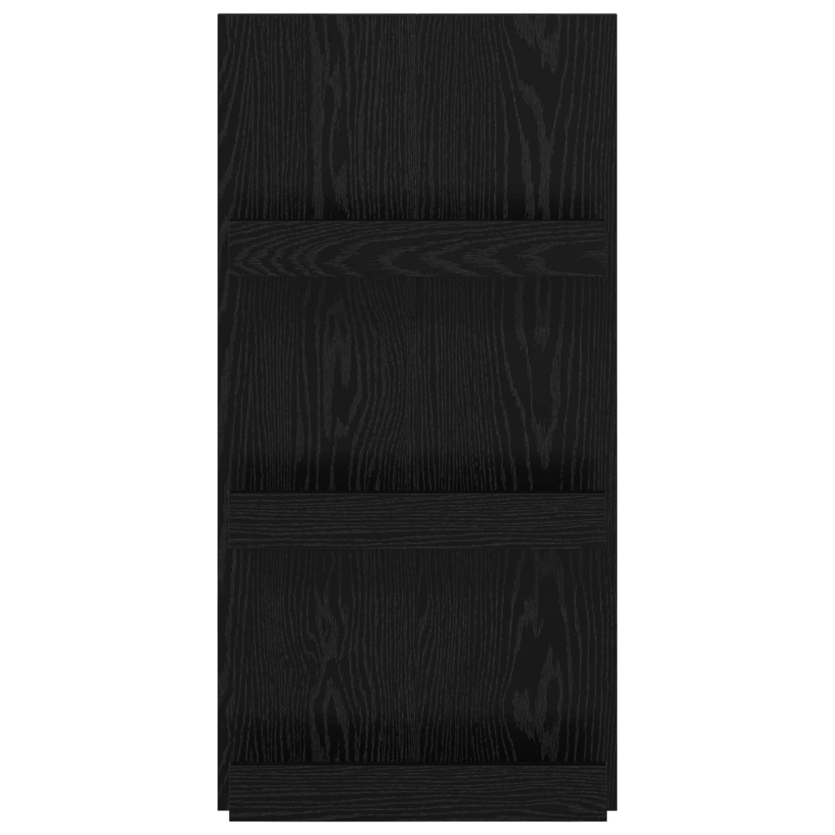 vidaXL Ράφι Περιοδικών Μαύρη Οξυά 51 x 11 x 102 εκ Επεξεργασμένο Ξύλο