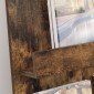 vidaXL Ράφι Περιοδικών με ράφι Καπνιστό Δρύς 51 x 11 x 102 εκ