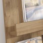 vidaXL Ράφι Περιοδικών Artisan Oak 51 x 11 x 102 εκ Επεξεργασμένο Ξύλο
