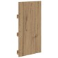 vidaXL Ράφι Περιοδικών Artisan Oak 51 x 11 x 102 εκ Επεξεργασμένο Ξύλο
