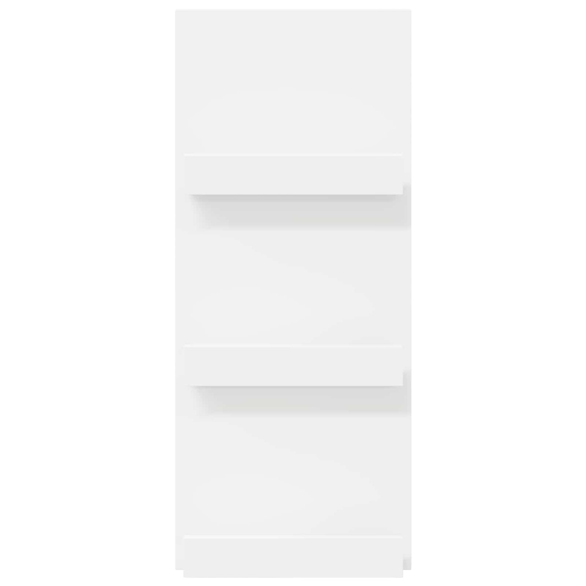 vidaXL Ράφι Περιοδικών Λευκό 43 x 11 x 102 εκ Επεξεργασμένο Ξύλο