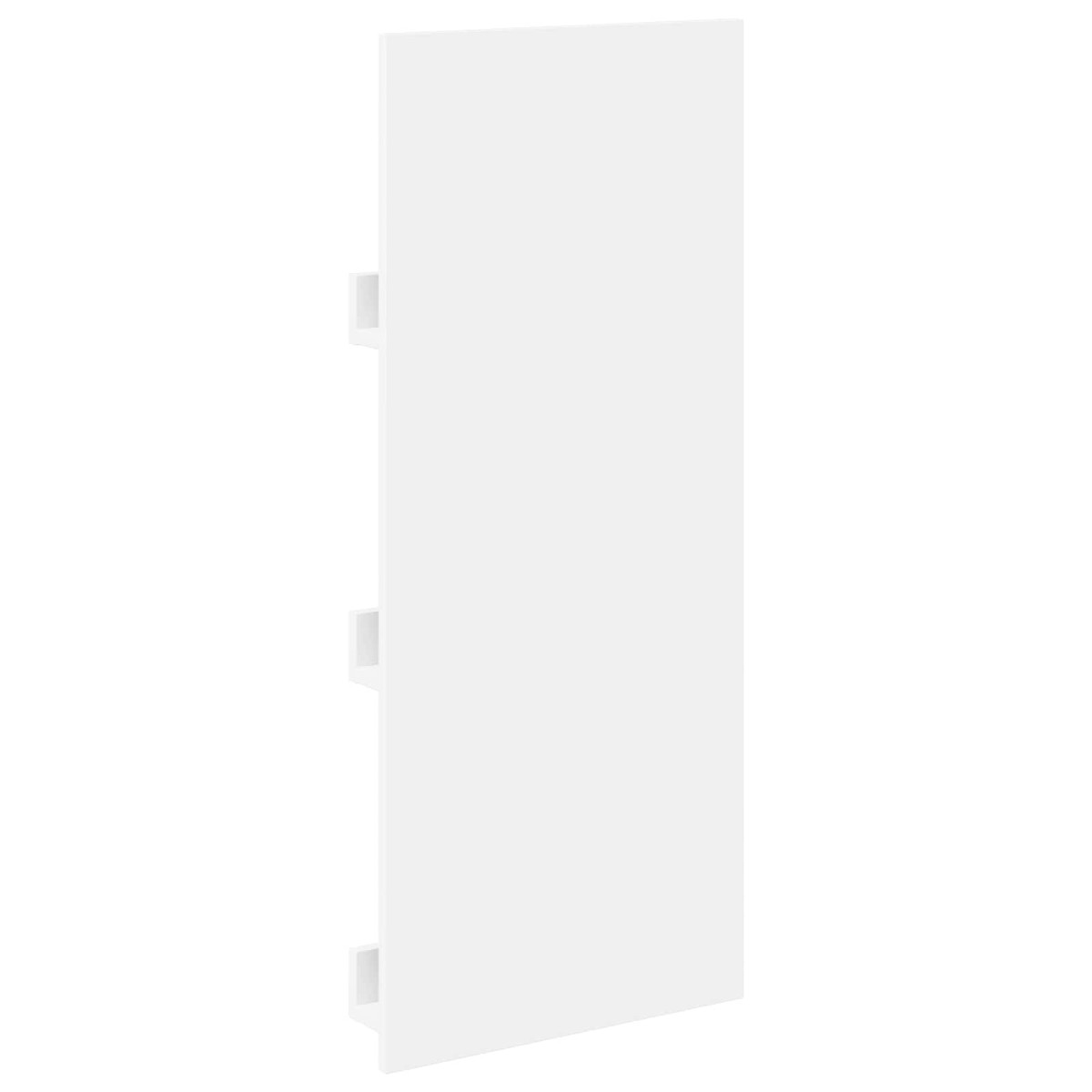 vidaXL Ράφι Περιοδικών Λευκό 43 x 11 x 102 εκ Επεξεργασμένο Ξύλο