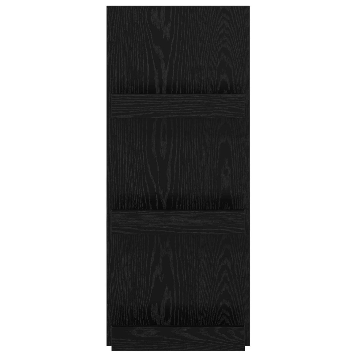 vidaXL Ράφι Περιοδικών Μαύρη Οξυά 43 x 11 x 102 εκ Επεξεργασμένο Ξύλο