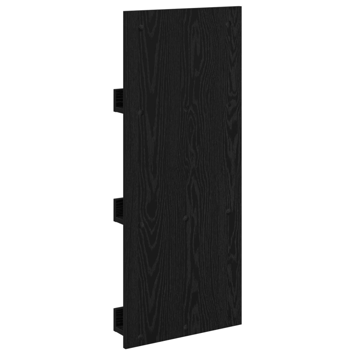 vidaXL Ράφι Περιοδικών Μαύρη Οξυά 43 x 11 x 102 εκ Επεξεργασμένο Ξύλο