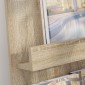 vidaXL Ράφι Περιοδικών Δρύς Sonoma 43 x 11 x 102 εκ Επεξεργασμένο Ξύλο