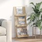 vidaXL Ράφι Περιοδικών Δρύς Sonoma 43 x 11 x 102 εκ Επεξεργασμένο Ξύλο